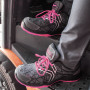 Chaussures de sécurité basses pour femme SPIDER S1PL SR FO rose KAPRIOL