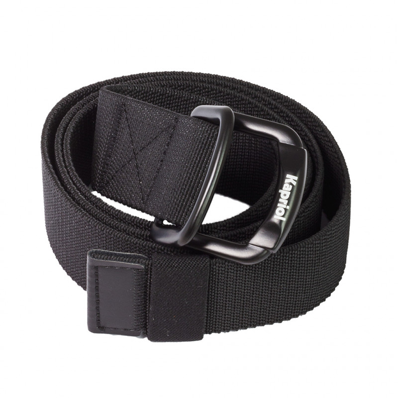 Ceinture elastique 125cm BELT noir KAPRIOL
