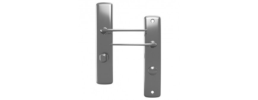 Poignée, Crémone et Plaque de Porte