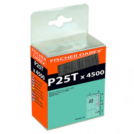 Boîte de 4500 Pointes avec tête P25TGC FISCHER DAREX Boîte de 4500 Pointes avec tête P25TGC FISCHER DAREX