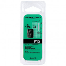 Boîte de 1000 Pointes sans tête P15 FISCHER DAREX Boîte de 1000 Pointes sans tête P15 FISCHER DAREX