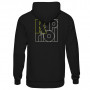 Sweat-shirt à capuche ENJOY HOODIE noir KAPRIOL